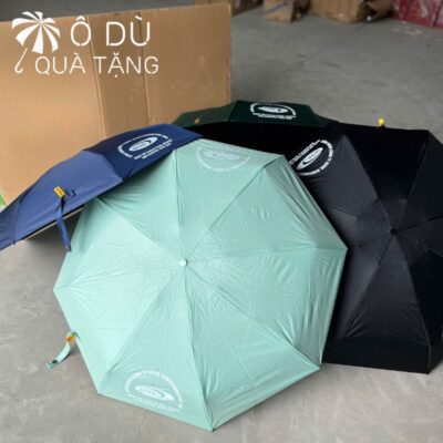 Chi tiết Bộ Giftset 2 Món Dù Gấp Gọn Và Bình Giữ Nhiệt In Logo OD-GS03
