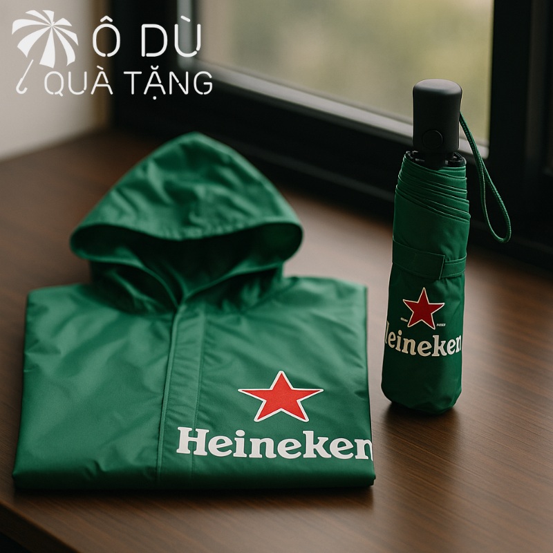 Giftset ô dù và áo mưa