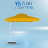 Dù Lệch Tâm Vuông Đế Bọc Thép In Logo OD-30
