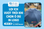 Lợi ích của quà tặng ô dù in logo