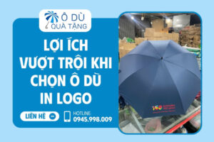 Lợi ích của quà tặng ô dù in logo