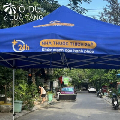 chi tiết Nhà Bạt Lắp Ghép Di Động Ngoài Trời In Logo OD-27