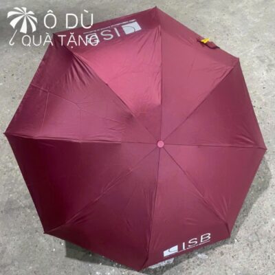 chi tiết Ô Dù Mini Gấp 5 Đóng Mở Thủ Công In Logo OD-39