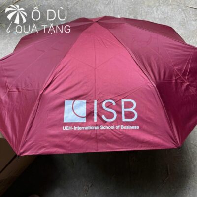 chi tiết Ô Dù Mini Gấp 5 Đóng Mở Thủ Công In Logo OD-39