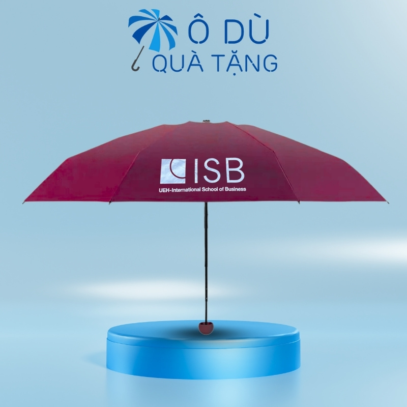 Ô Dù Mini Gấp 5 Đóng Mở Thủ Công In Logo OD-39