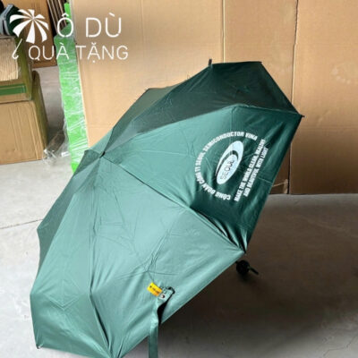 chi tiết Ô Cầm Tay Gấp 5 Tự Đẩy 4 Màu In Logo OD-38