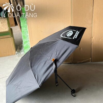 chi tiết Ô Cầm Tay Gấp 5 Tự Đẩy 4 Màu In Logo OD-38
