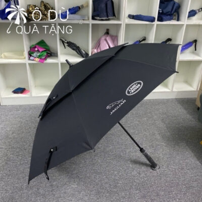 chi tiết Ô Dù Sân Golf 2 Tầng Nan 2 Tầng Vải In Logo OD-36