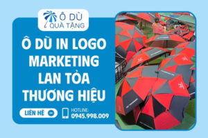 Hiệu quả marketing của ô dù in logo