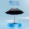 Ô Gấp Ngược Tự Đẩy Tay C Màu Đen In Logo OD-33