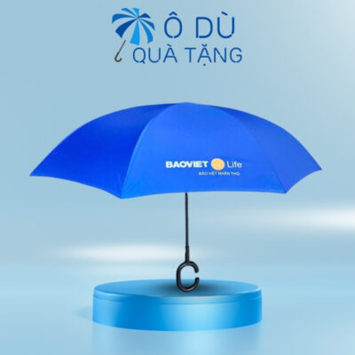 Ô Dù Cầm Tay Gấp Ngược Tự Đẩy In Logo OD-34
