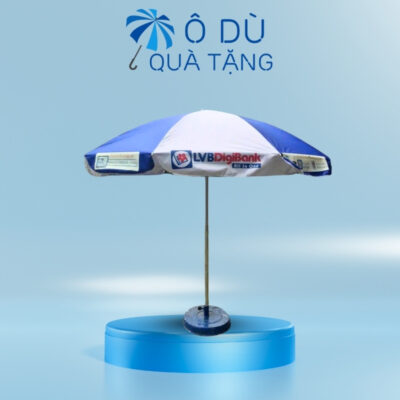 Ô Quảng Cáo Chính Tâm Màu Xanh Phối Trắng In Logo OD-25