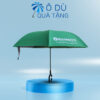 Ô Gấp Ngược Đóng Mở Thủ Công Màu Xanh In Logo OD-41