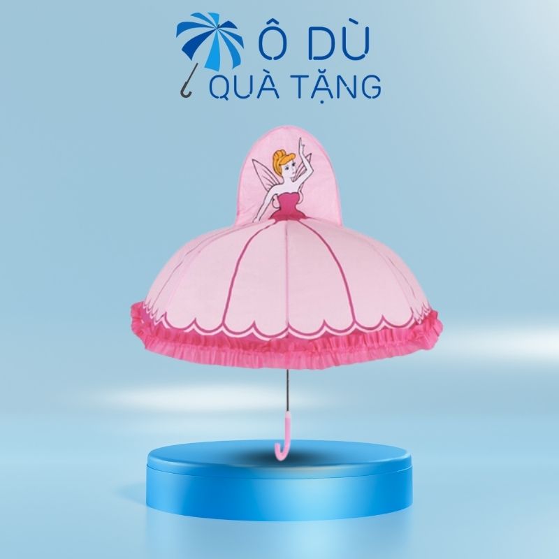 Ô Trẻ Em Tay Cong Hình Công Chúa 3D In Logo OD-46