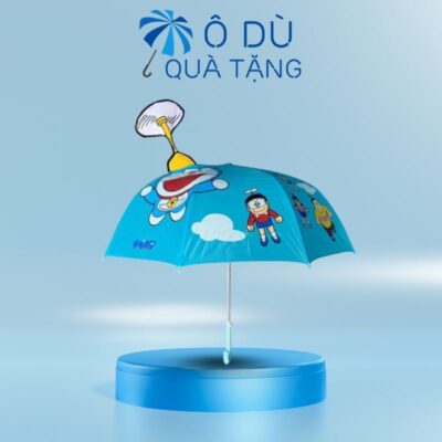 Ô Cầm Tay Hoạt Hình Doraemon Tay Cầm Nhựa In Logo OD-49