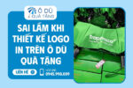Sai lầm trong thiết kế logo trên ô dù quà tặng